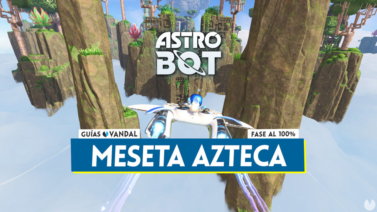 Meseta azteca al 100% en Astro Bot: Todos los secretos y coleccionables - Astro Bot