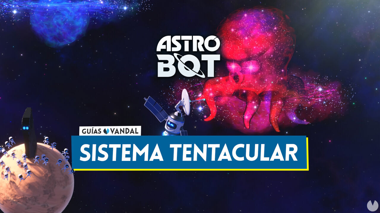 Mundo 2 Sistema Tentacular al 100% en Astro Bot: Niveles y secretos - Astro Bot