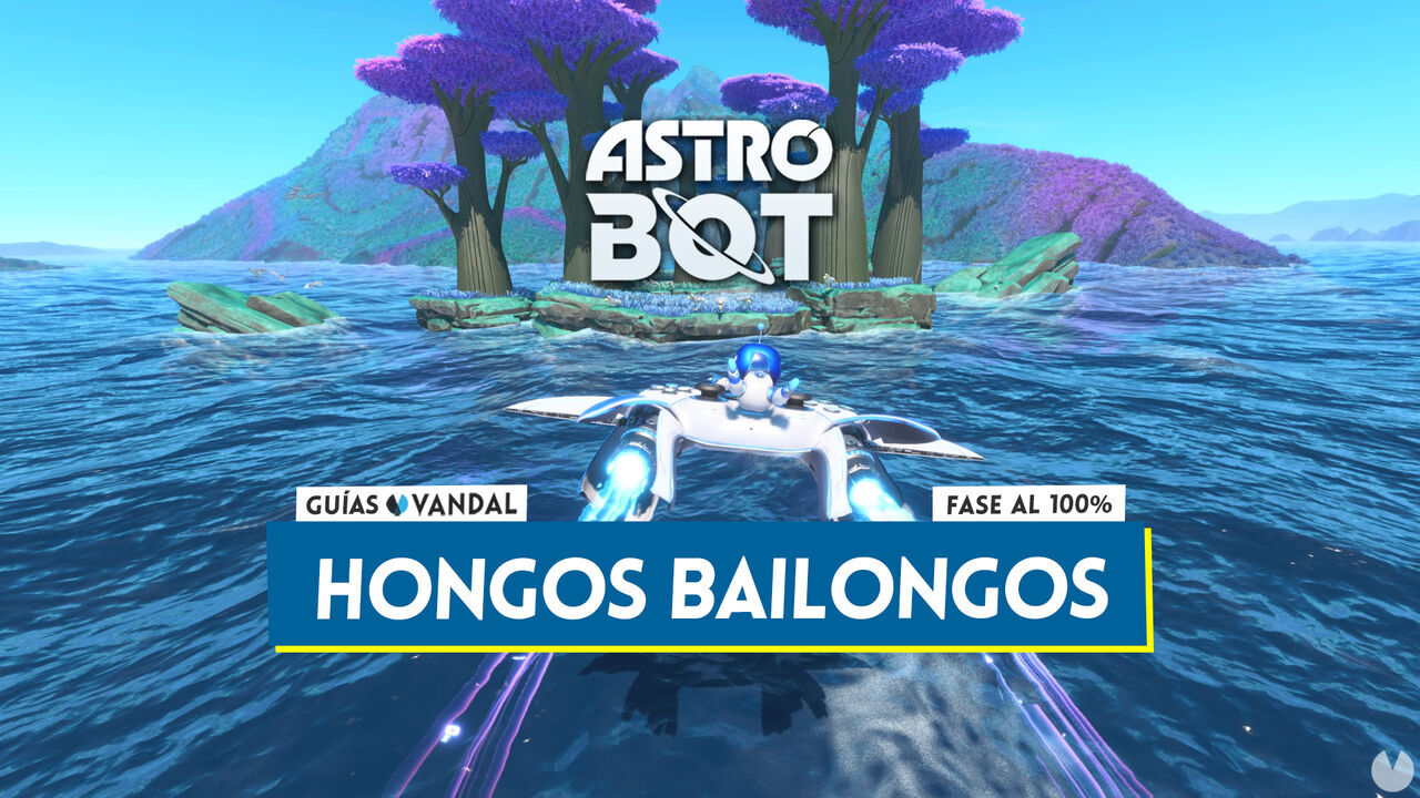 Hongos bailongos al 100% en Astro Bot: Todos los secretos y coleccionables - Astro Bot