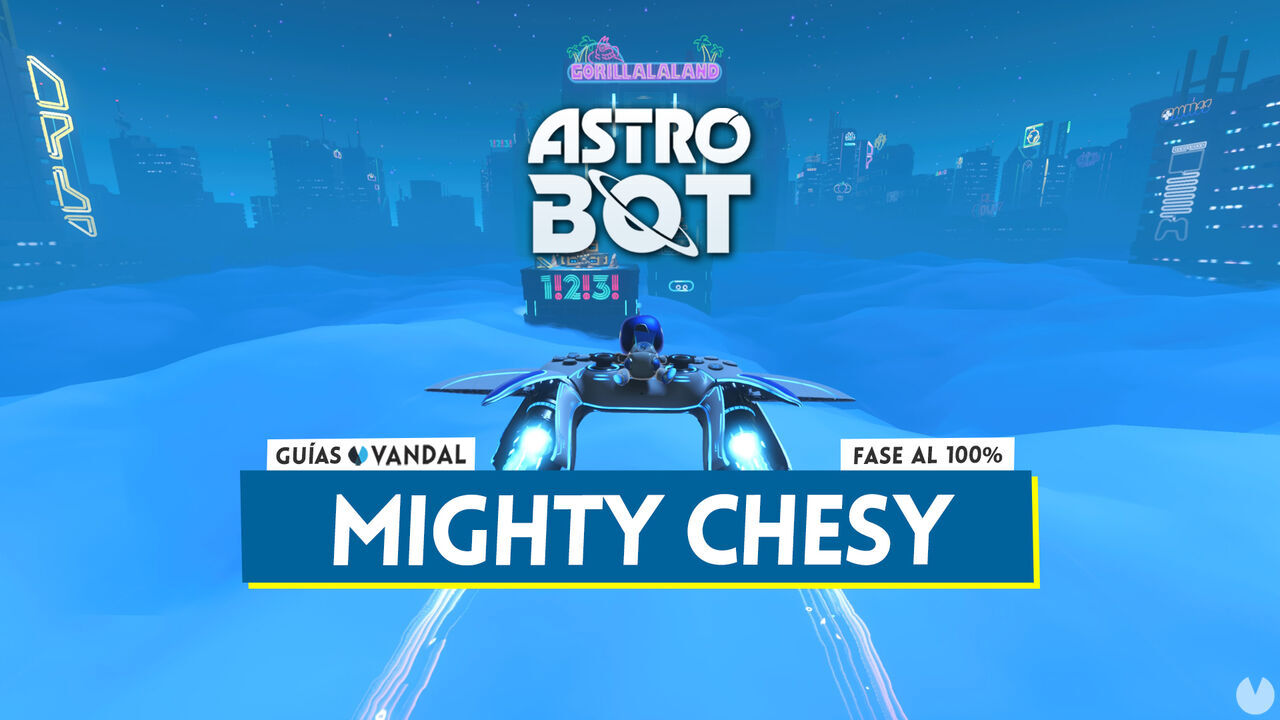 Mighty Chesy al 100% en Astro Bot: Todos los secretos y coleccionables - Astro Bot