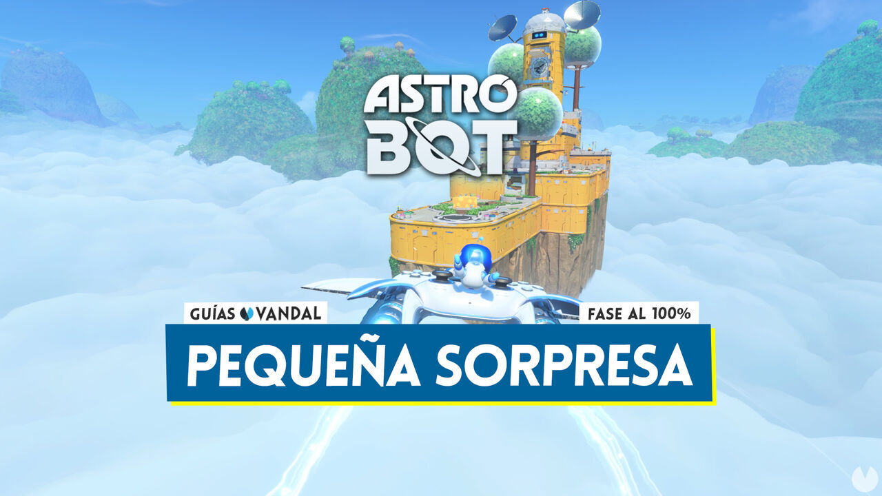 Pequea sorpresa al 100% en Astro Bot: Todos los secretos y coleccionables - Astro Bot