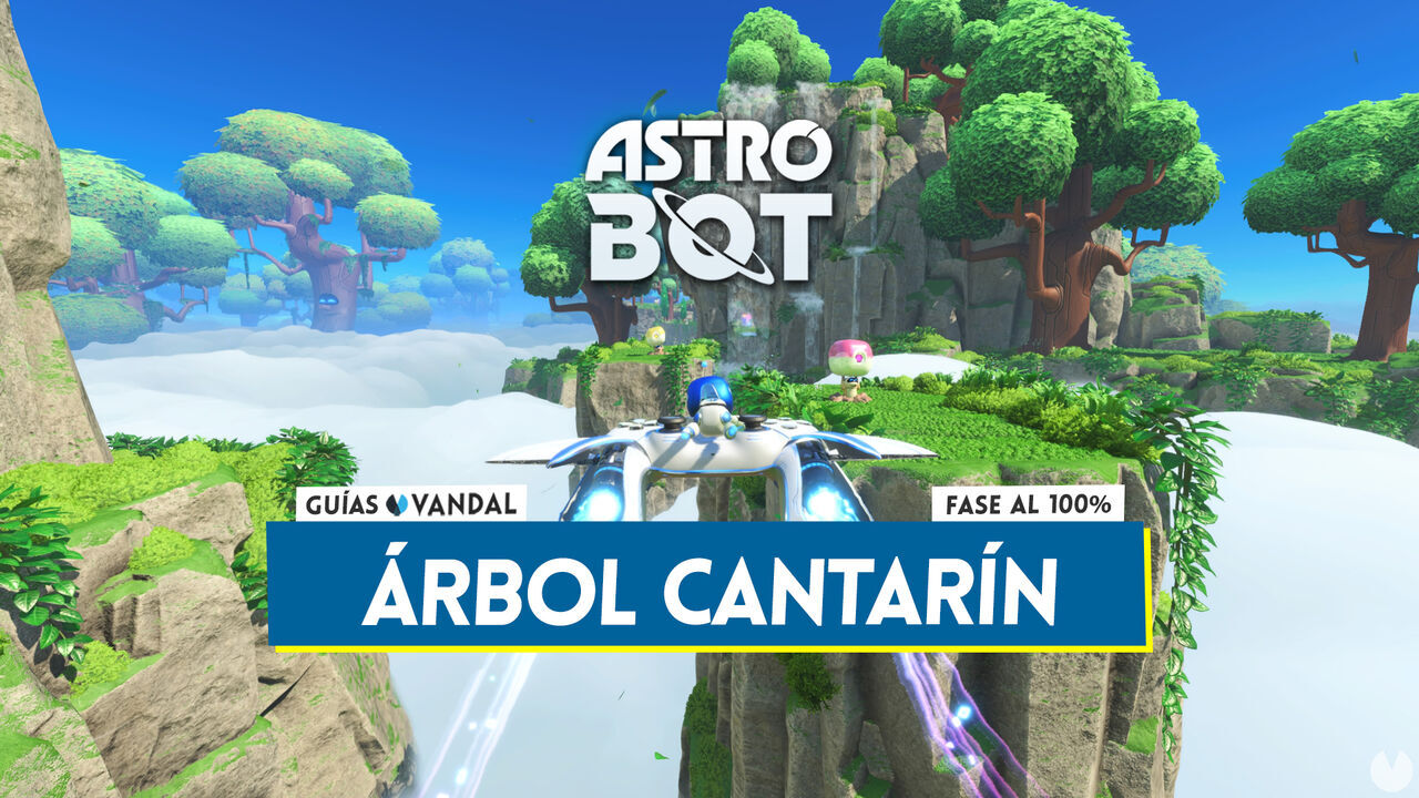 rbol cantarn al 100% en Astro Bot: Todos los secretos y coleccionables - Astro Bot