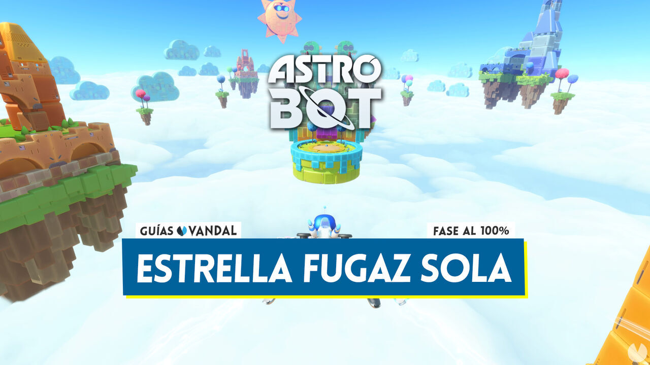 Estrella fugaz Sola al 100% en Astro Bot: Cmo desbloquearlo y coleccionables - Astro Bot