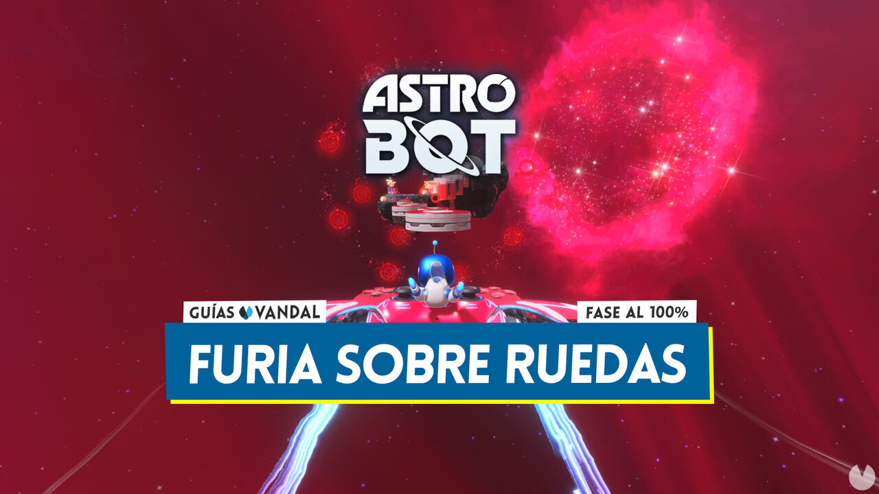 Furia sobre ruedas al 100% en Astro Bot: Cmo desbloquearlo y coleccionables - Astro Bot