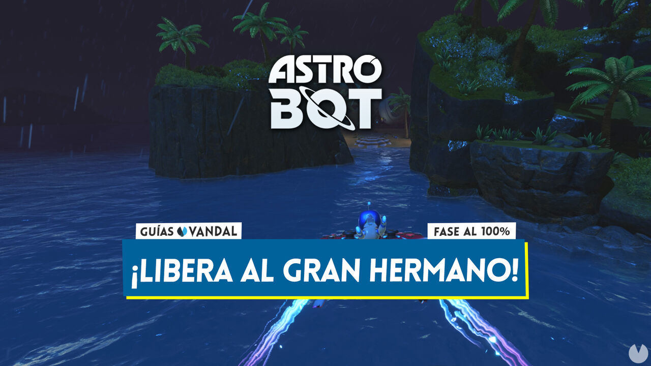 Libera al Gran Hermano! al 100% en Astro Bot: Todos los secretos y coleccionables - Astro Bot