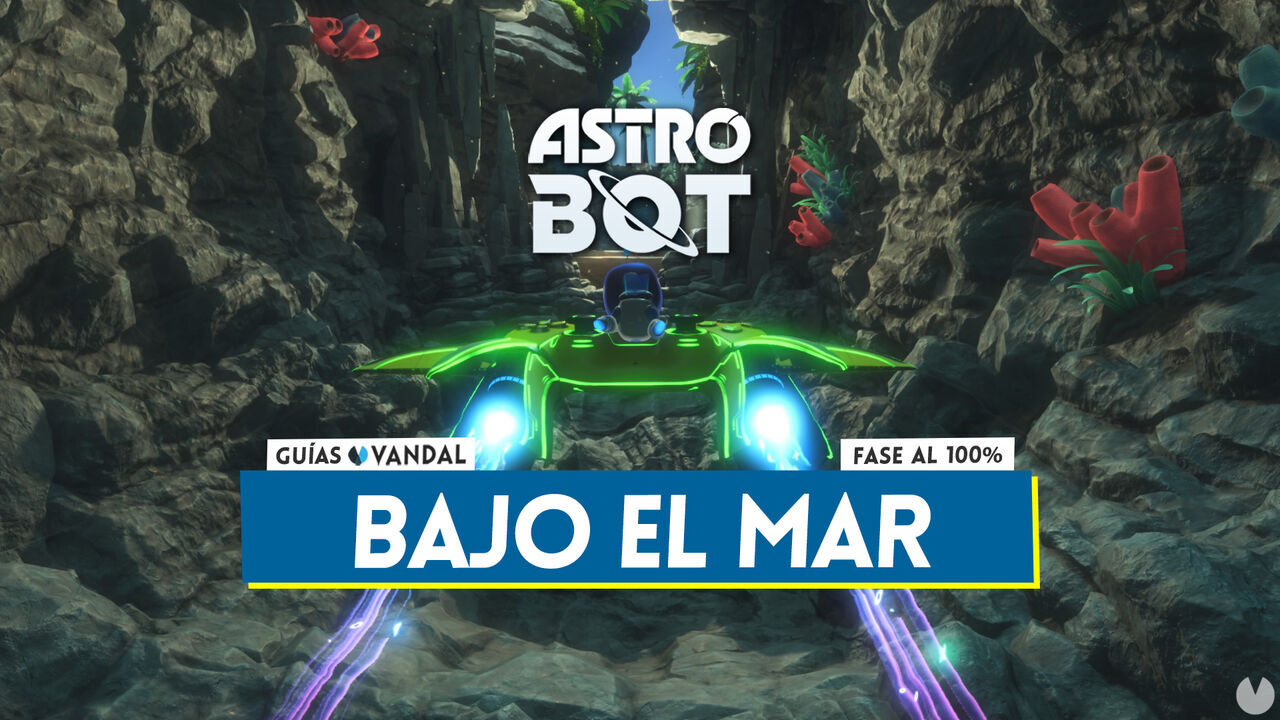 Bajo el mar al 100% en Astro Bot: Todos los secretos y coleccionables - Astro Bot