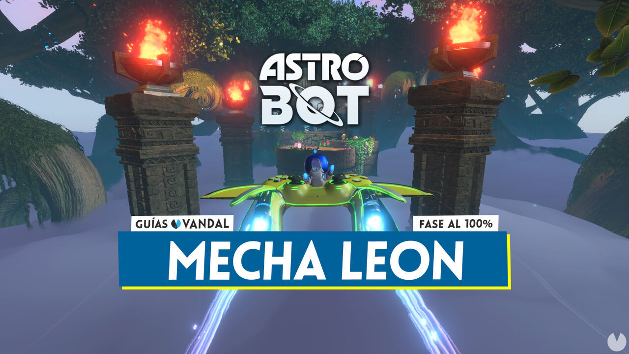 Mecha Leon al 100% en Astro Bot: Todos los secretos y coleccionables - Astro Bot