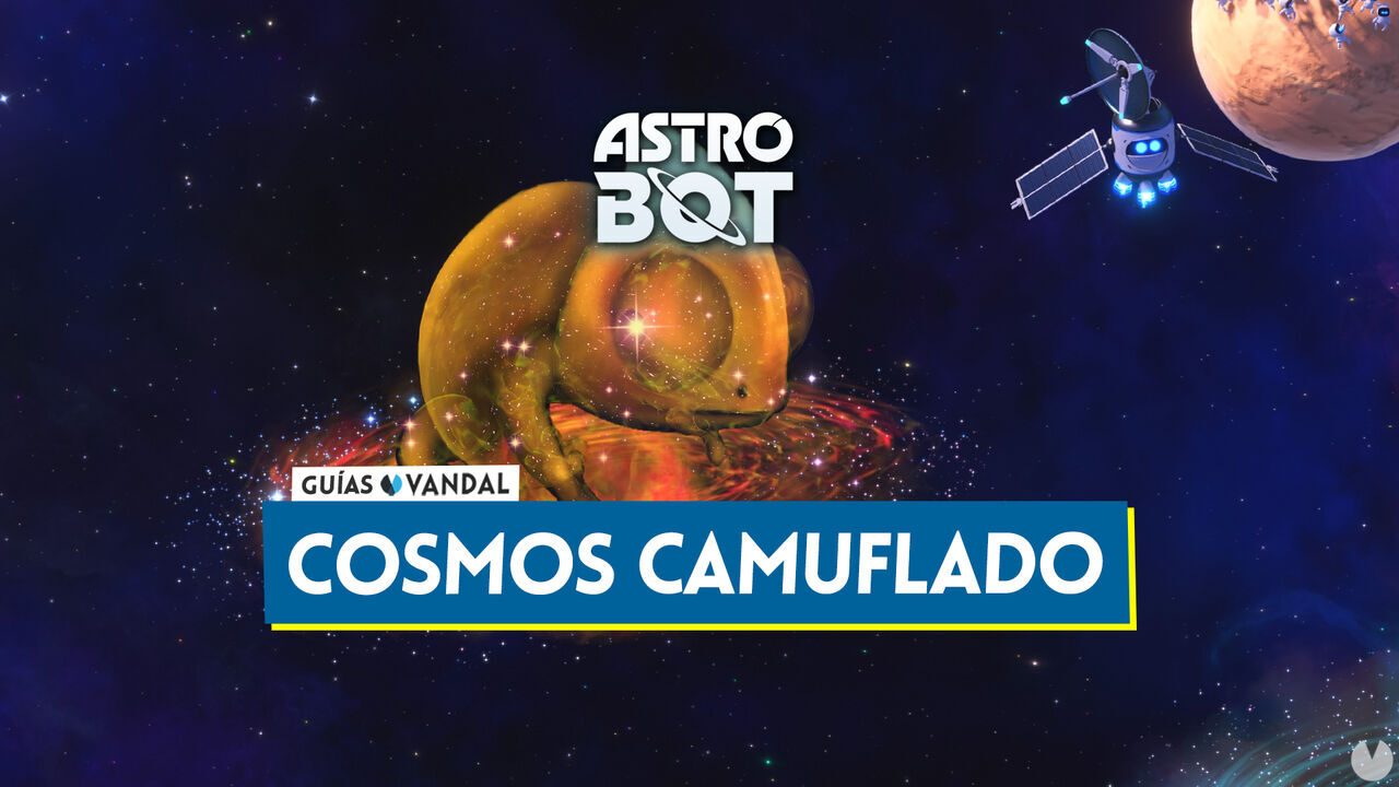 Mundo 4 Cosmos Camuflado al 100% en Astro Bot: Niveles y secretos - Astro Bot