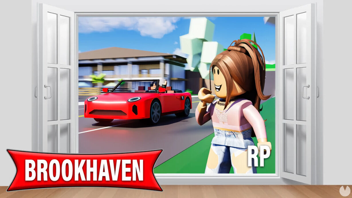 Screenshot of Brookhaven RP on Roblox.