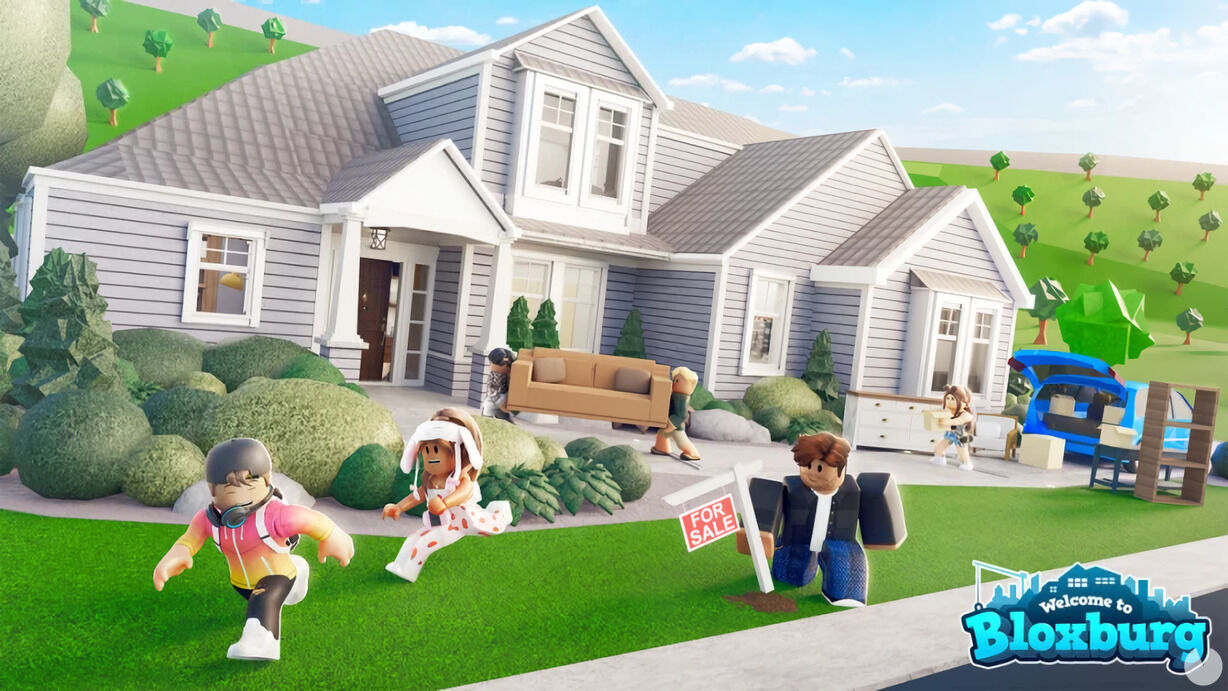 Screenshot of Welcome to Bloxburg on Roblox.