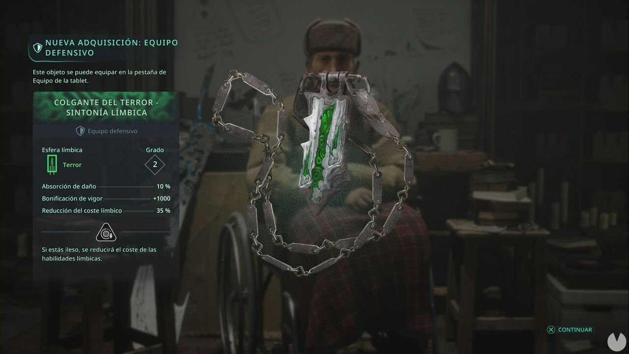 Hell is Us - Defensive Gear, Pendant of Terror - Lymbic Attunement