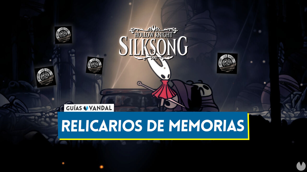 Todos los relicarios de memoria en Silksong y cmo conseguirlos - Localizacin - Hollow Knight: Silksong