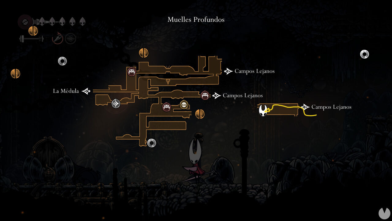 Todos los metales artesanos en Silksong y cómo conseguirlos - Localización