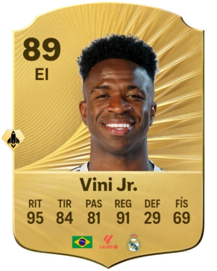 EA Sports FC 26 - Mejores jugadores con mayor potencial del modo Carrera Vini Jr.