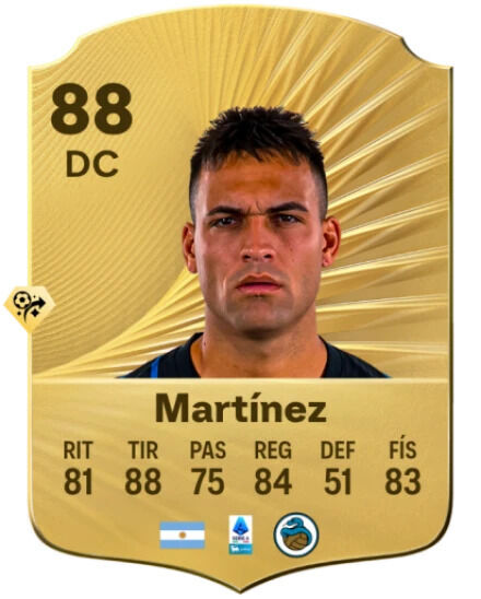 EA Sports FC 26 - Mejores jugadores Lautaro Martnez