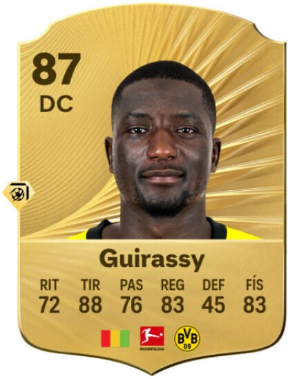 EA Sports FC 26 - Mejores jugadores Serhou Guirassy