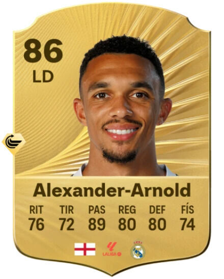 EA Sports FC 26 - Mejores jugadores Trent Alexander-Arnold