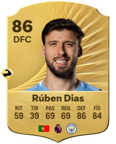 EA Sports FC 26 - Mejores jugadores Rben Dias