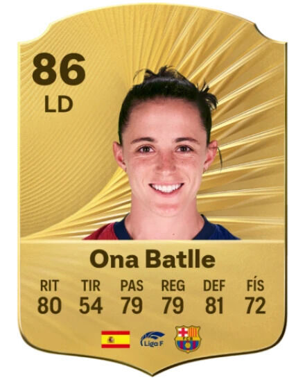 EA Sports FC 26 - Mejores jugadores Ona Batlle