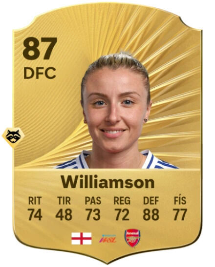 EA Sports FC 26 - Mejores jugadores Leah Williamson