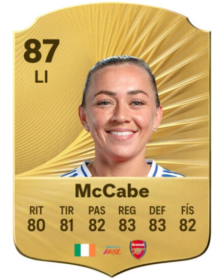 EA Sports FC 26 - Mejores jugadores Katie McCabe