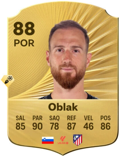 EA Sports FC 26 - Mejores jugadores Jan Oblak