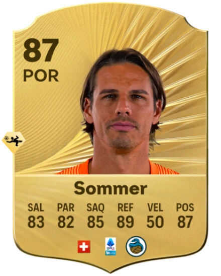 EA Sports FC 26 - Mejores jugadores Yann Sommer