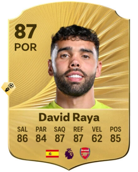 EA Sports FC 26 - Mejores jugadores David Raya
