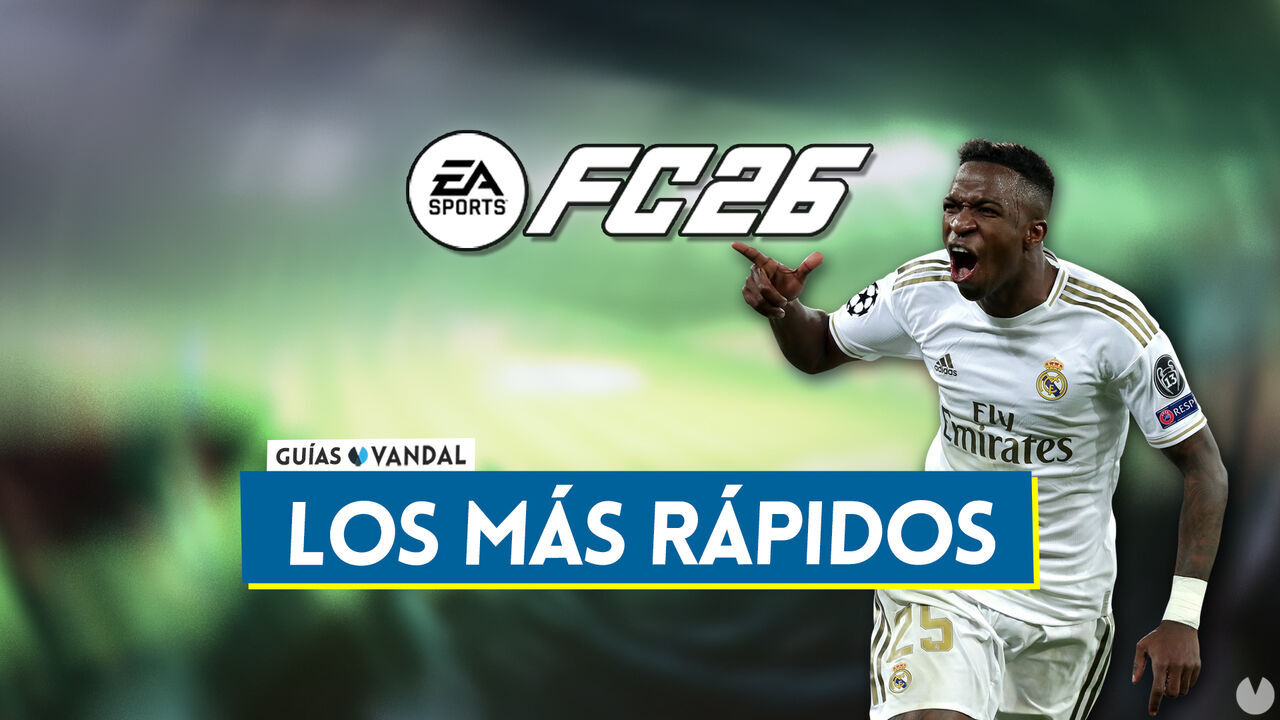 EA Sports FC 26: Los 20 jugadores ms rpidos y veloces - Medias y valoracin - EA Sports FC 26