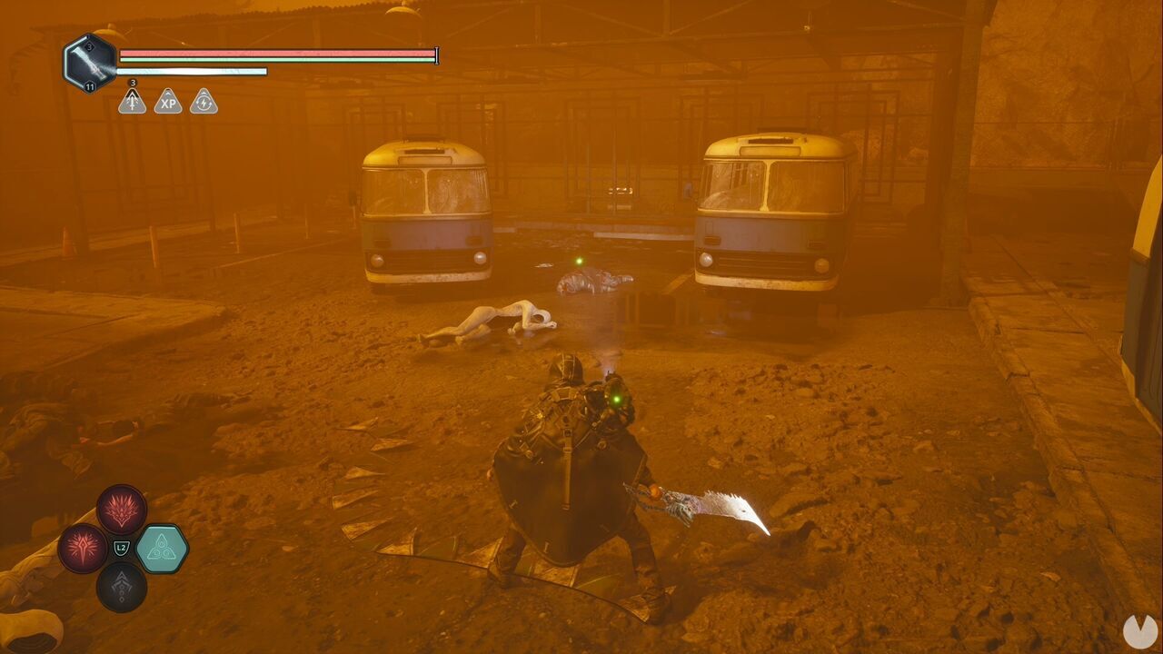 Hell is Us - Talju, location of the Forward Charge - Elite module between vehicles on the street west of Talju's first houses