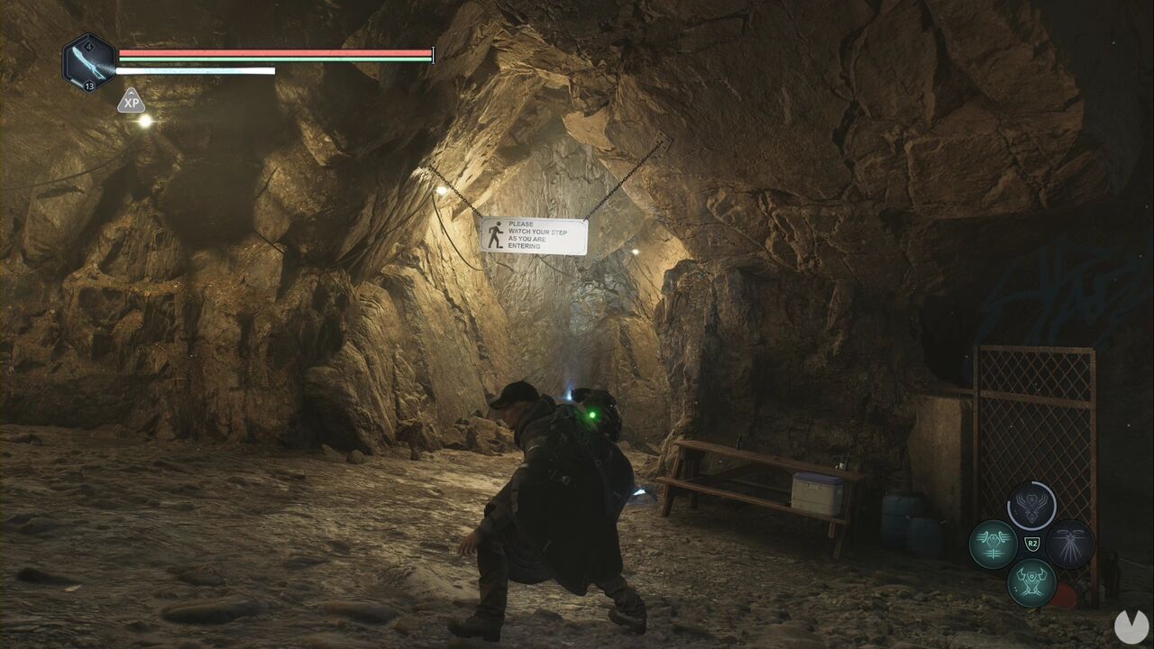 Hell is Us - Marastan, right-hand turn in the tunnel leading to the statue