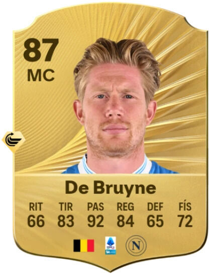 EA Sports FC 26 - Mejores jugadores Kevin De Bruyne