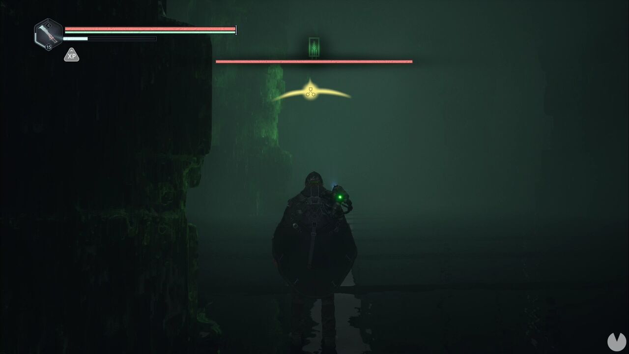 Hell is Us - Arcas Spire, interface indicator showing the source of a sound