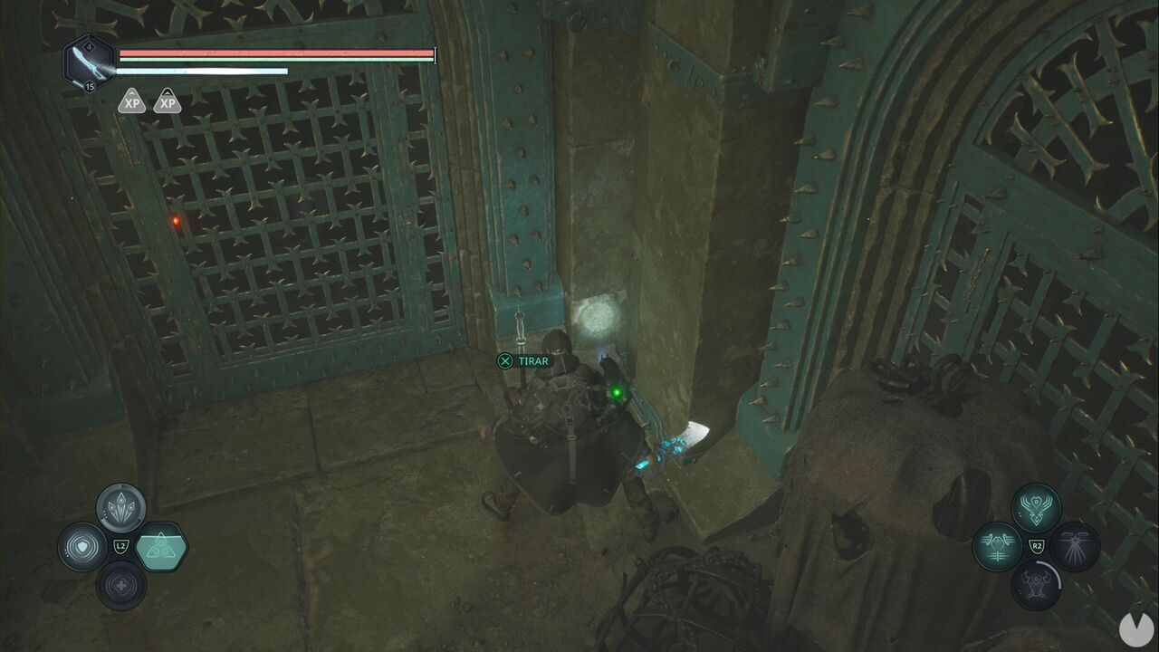 Hell is Us - Arcas Spire, cell area and the levers used to open them