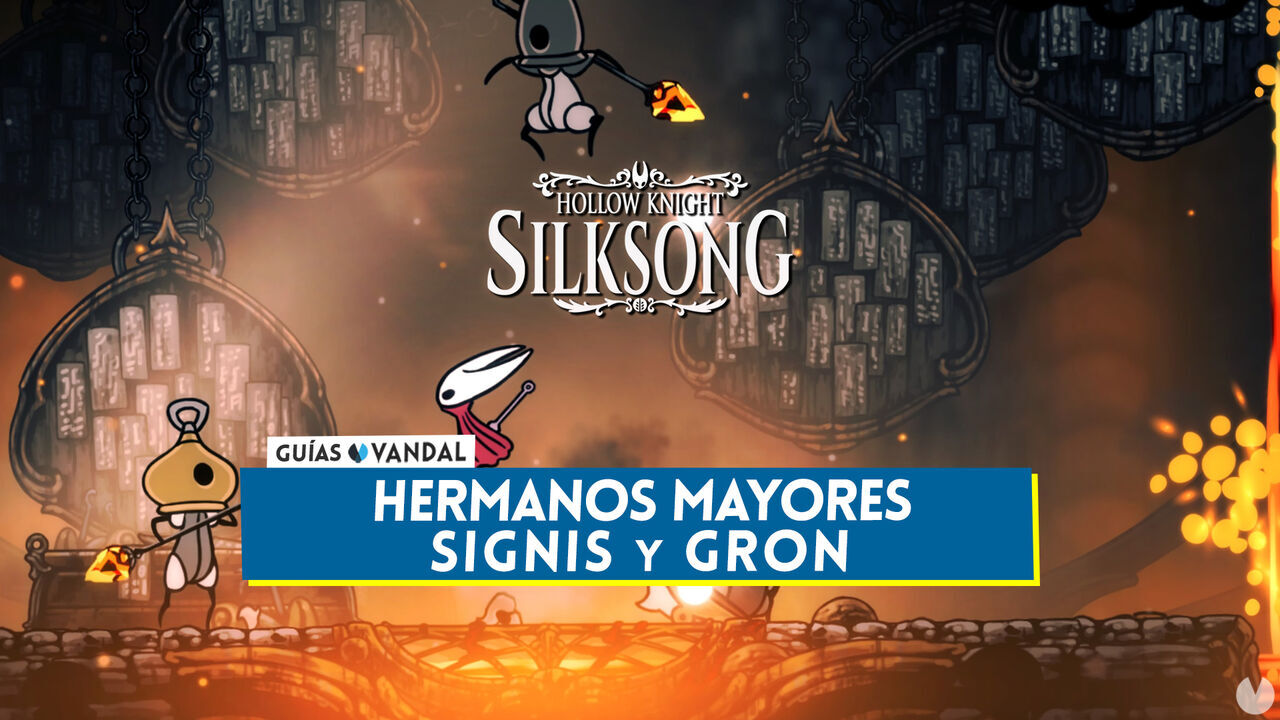 Hermanos mayores Signis y Gron en Silksong: Localizacin, cmo derrotarlos y recompensas - Hollow Knight: Silksong