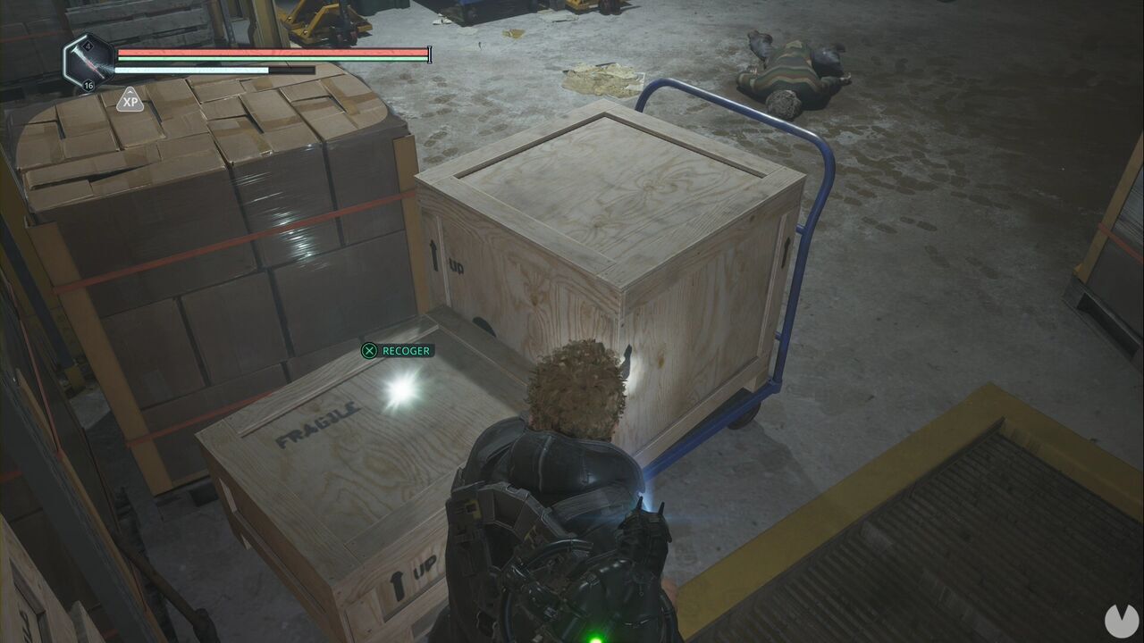 Hell is Us - Lethe National Library, location of the Hadean Border Map in the storage room through which you enter the library