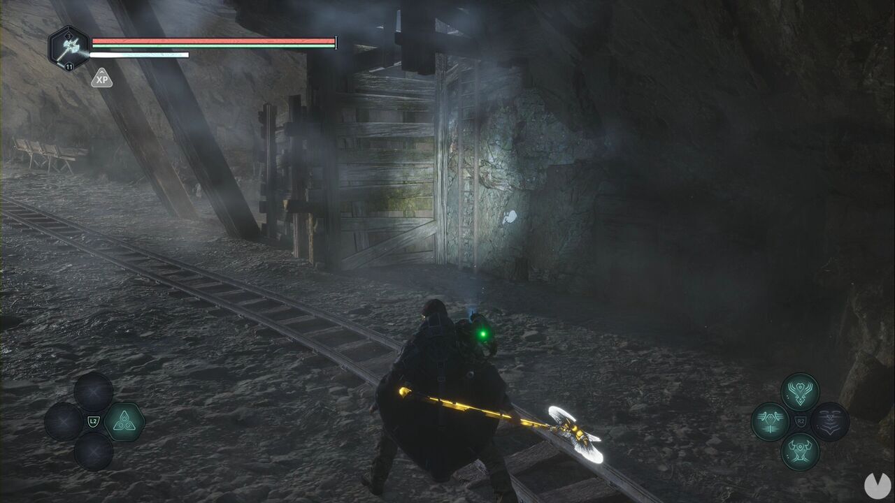 Hell is Us - Serpent�s Maw, ladder inside the mine that leads to the Token of the Moon