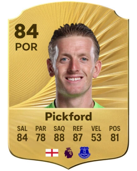 EA Sports FC 26 - Mejores jugadores Jordan Pickford
