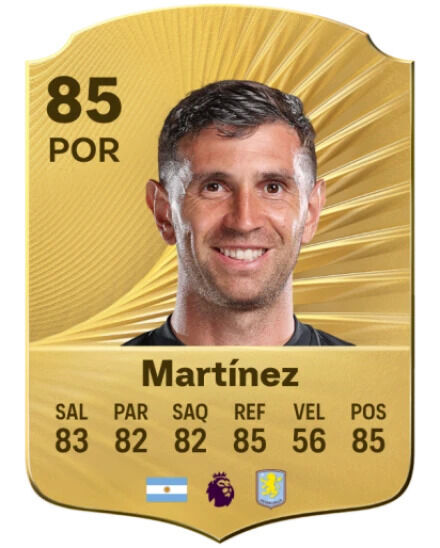 EA Sports FC 26 - Mejores jugadores Emiliano Martnez