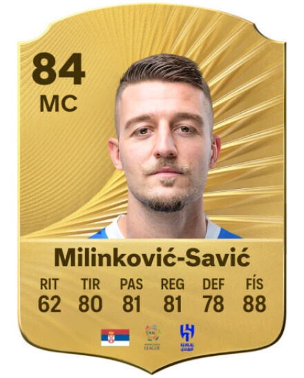 EA Sports FC 26 - Mejores jugadores Sergej Milinković-Savić