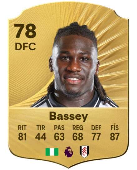 EA Sports FC 26 - Mejores jugadores Calvin Bassey