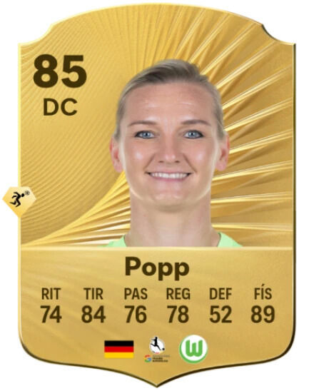 EA Sports FC 26 - Mejores jugadores Alexandra Popp