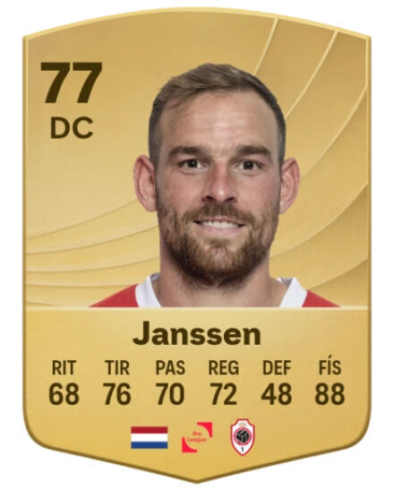 EA Sports FC 26 - Mejores jugadores Vincent Janssen