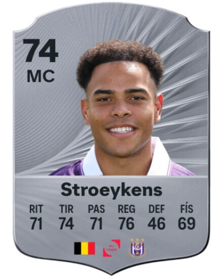 EA Sports FC 25 - Mejores jugadores jvenes promesas Mario Stroeykens