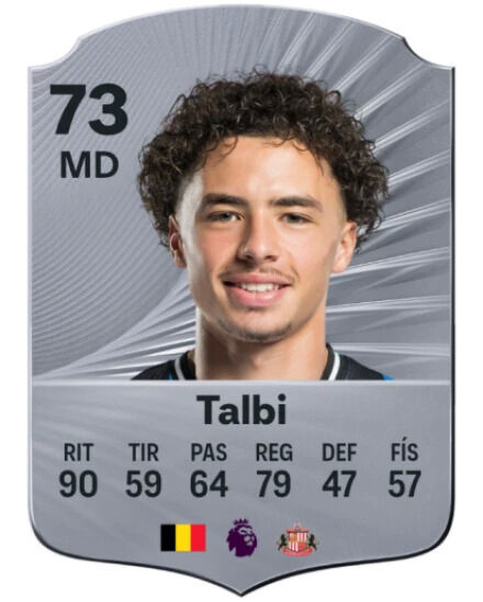 EA Sports FC 25 - Mejores jugadores jvenes promesas Chemsdine Talbi