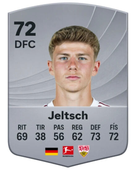 EA Sports FC 25 - Mejores jugadores jvenes promesas Finn Jeltsch