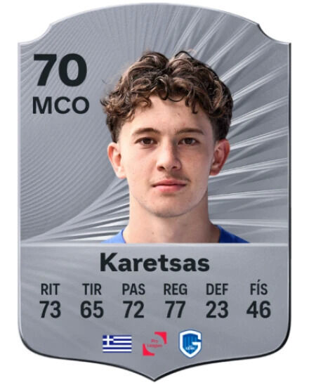 EA Sports FC 25 - Mejores jugadores jvenes promesas Konstantinos Karetsas