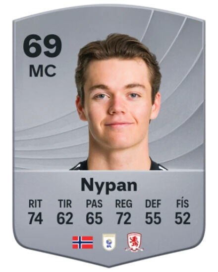 EA Sports FC 25 - Mejores jugadores jvenes promesas Sverre Nypan