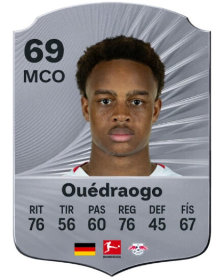 EA Sports FC 25 - Mejores jugadores jvenes promesas Assan Oudraogo