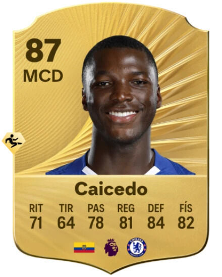 EA Sports FC 26 - Mejores jugadores Moisés Caicedo
